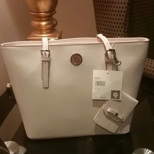 Anne Klein Gardenia tote bag